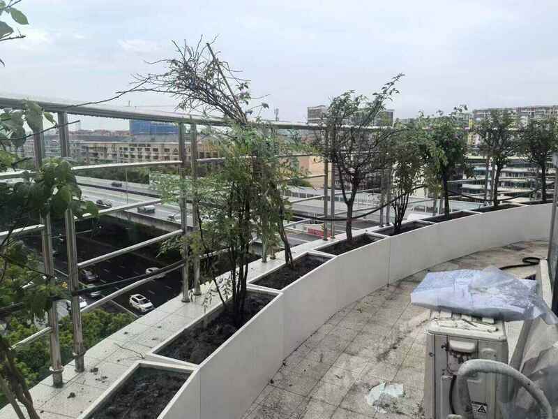 成都道路花箱定制-市政绿化花箱