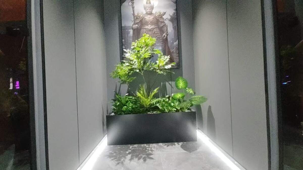 成都花箱定制-公园景观花箱