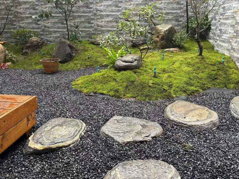 成都科惠园林私家花园设计案例实景