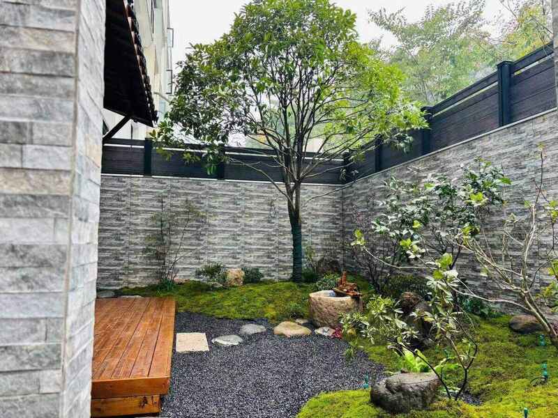 成都私家花园改造-庭院水景设计