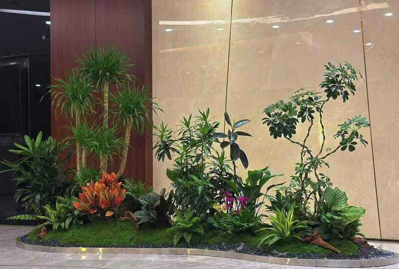 成都酒店花卉出租-大堂花艺布置