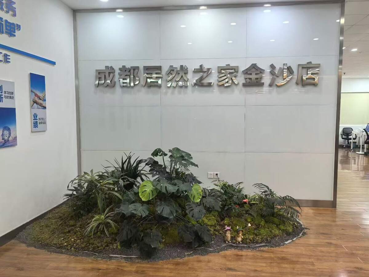 成都写字楼花卉-走廊装饰